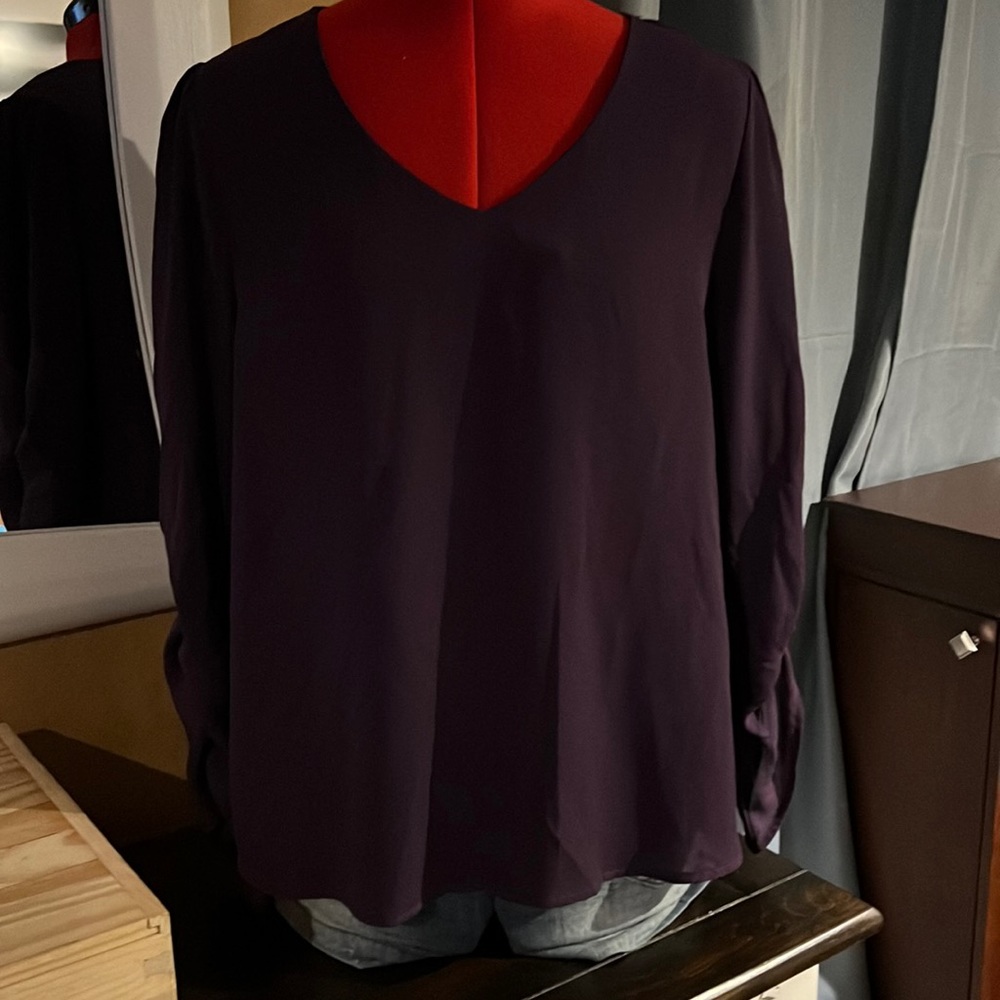 Key west purple long sleeve shirt size medium.